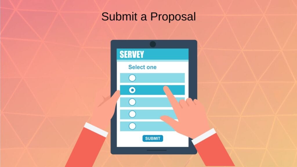 Подача заявок и предложений