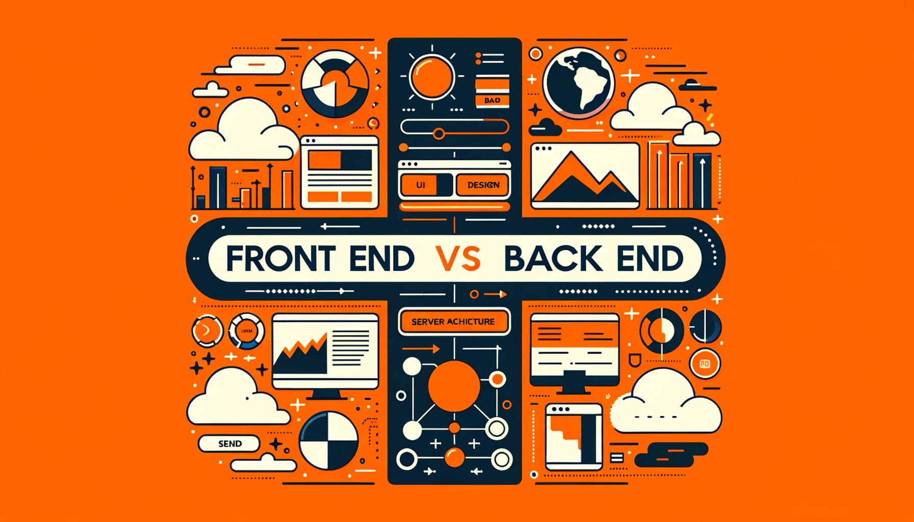 frontend back end разница