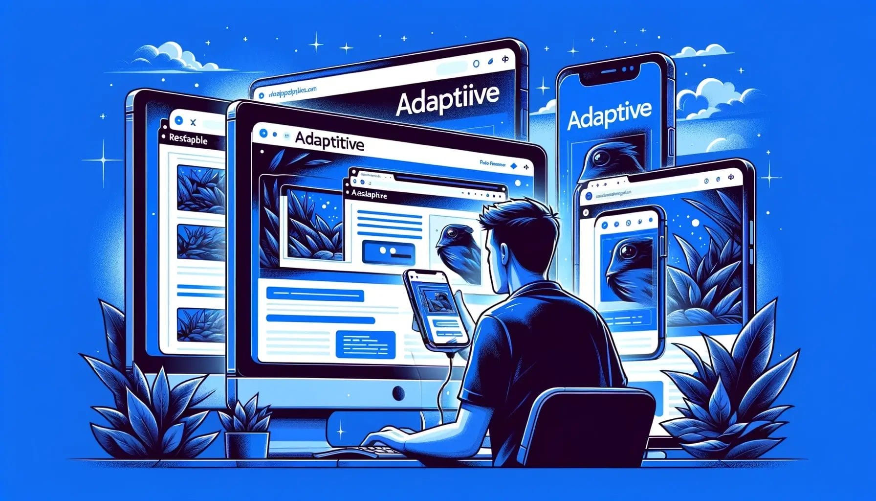 Адаптивная верстка сайта