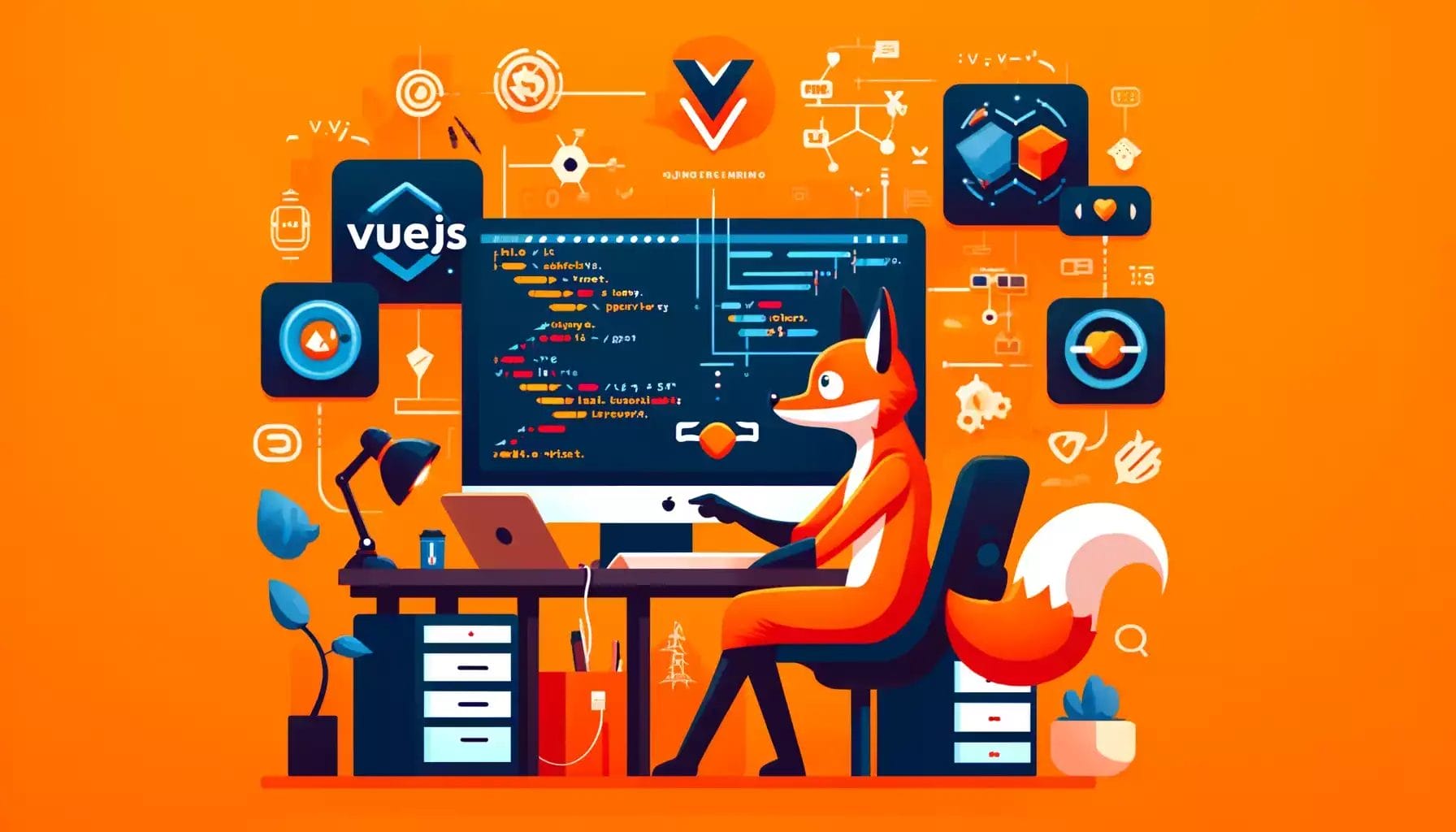 использование vue в laravel