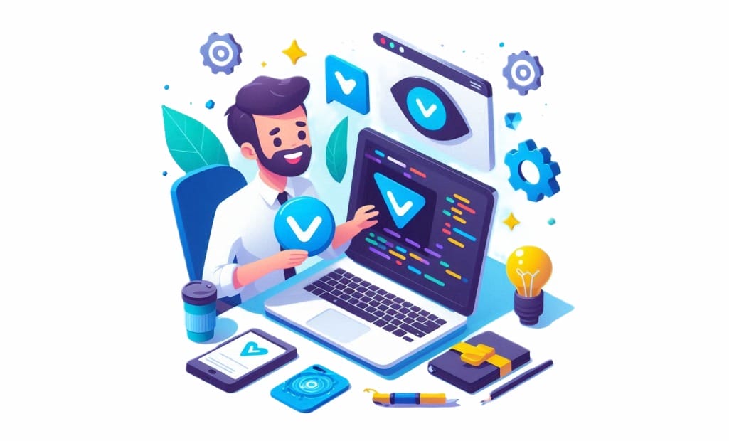 Vue js верстка веб страниц