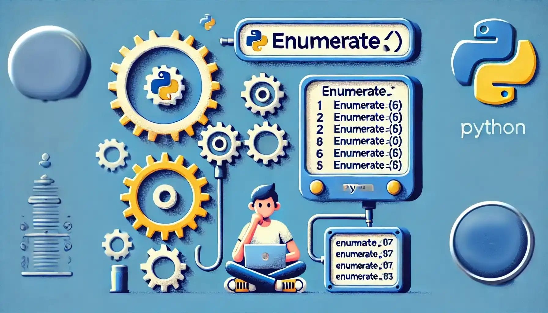 enumerate python это