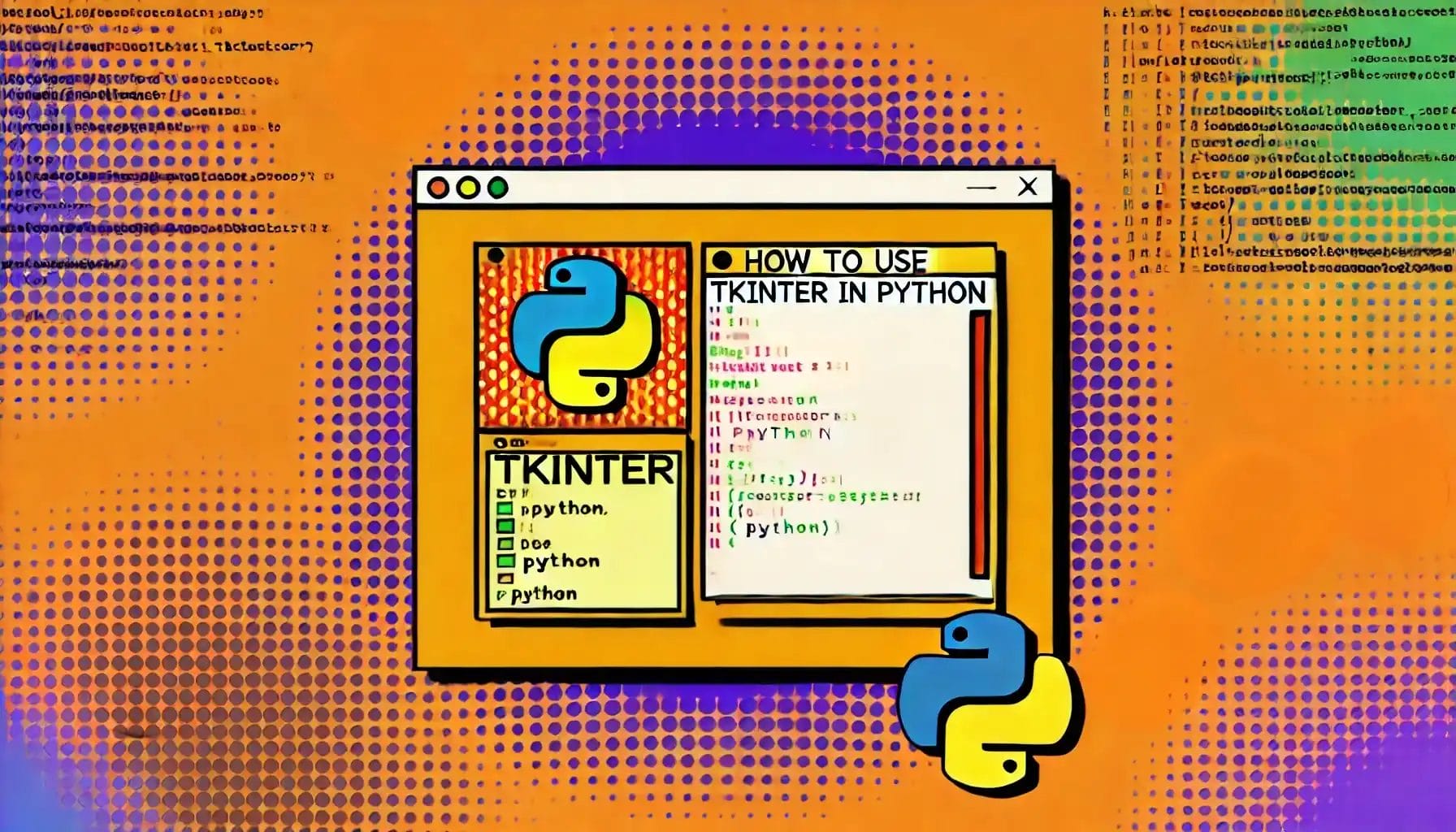 tkinter python как использовать