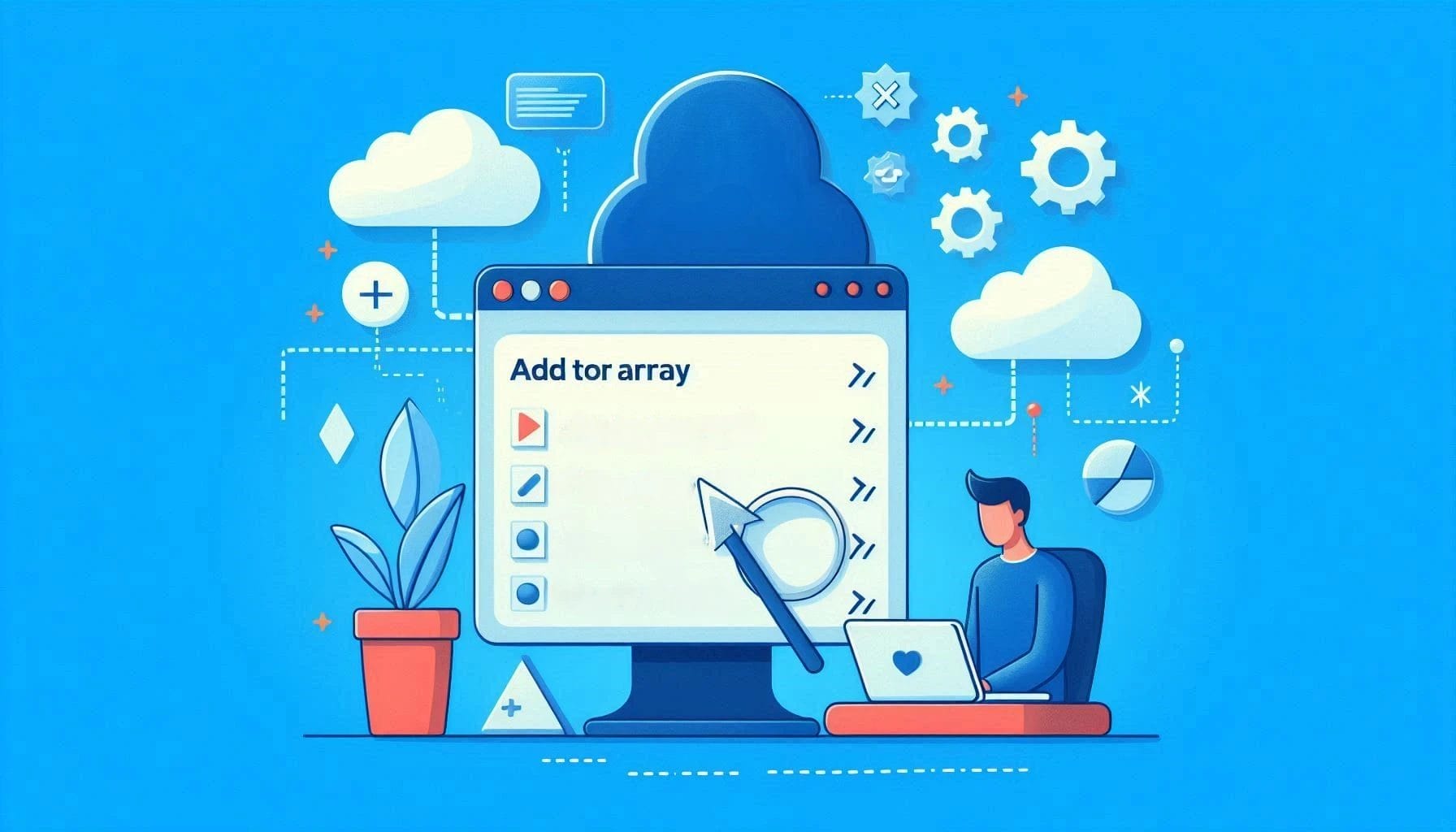php add array to array