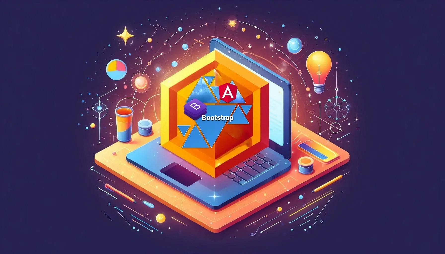 как установить bootstrap в angular