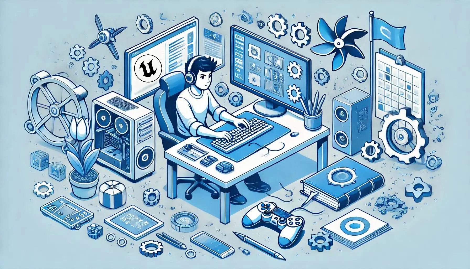 Работа с физикой в Unreal Engine