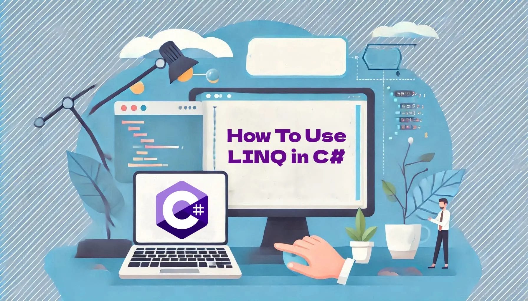 работа с LINQ в C#