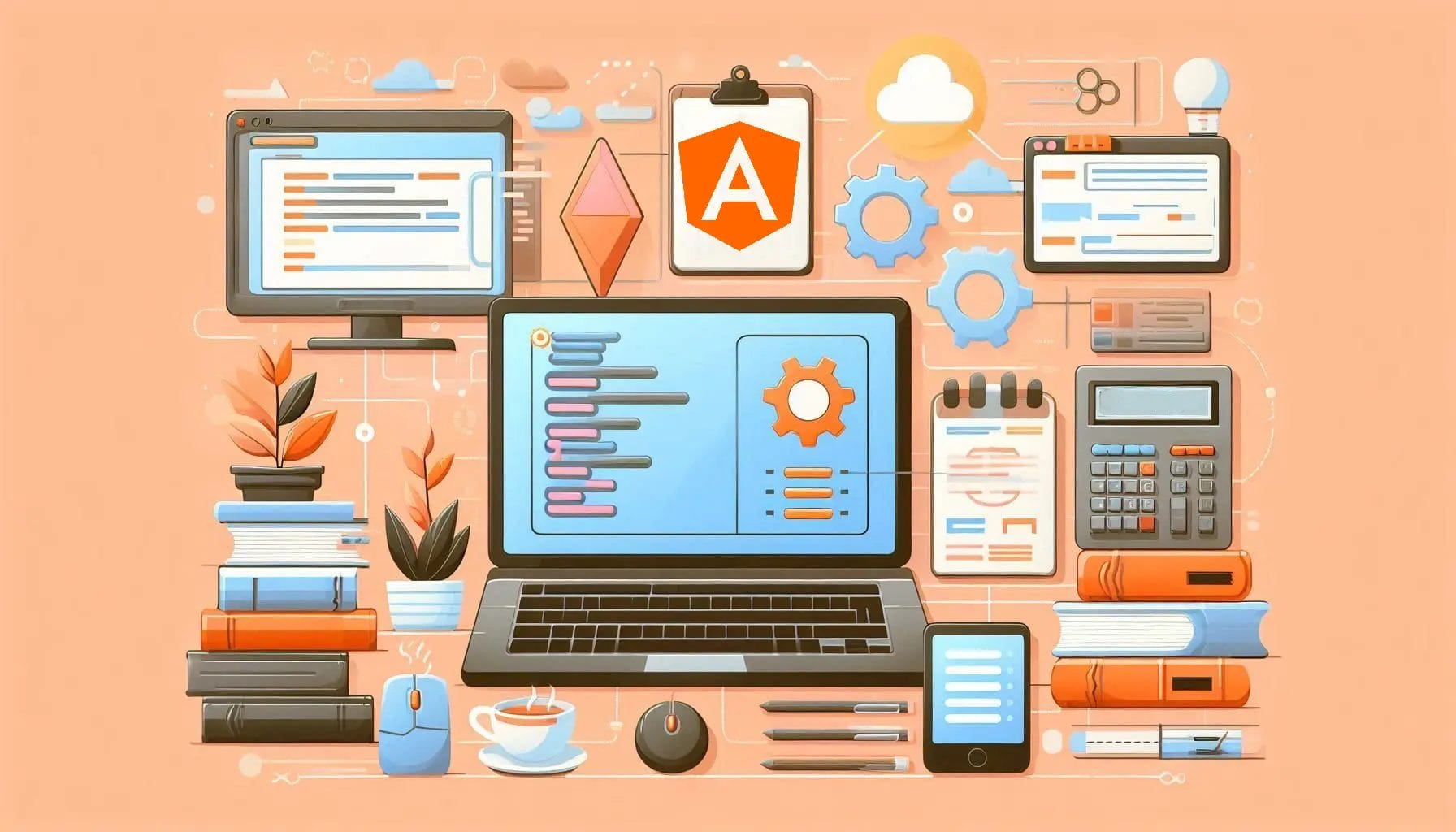 Создание многоуровневой навигации в Angular